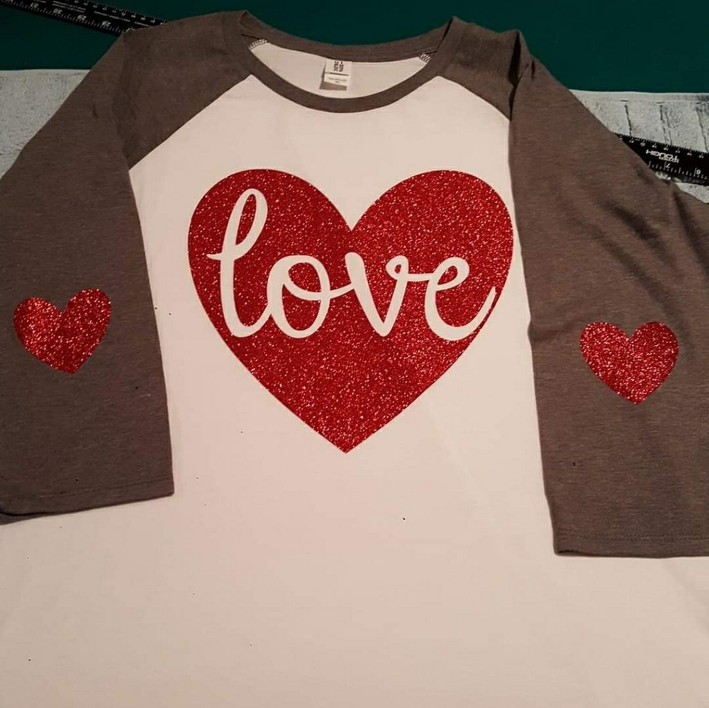 Love 3/4 sleeve t-shirt